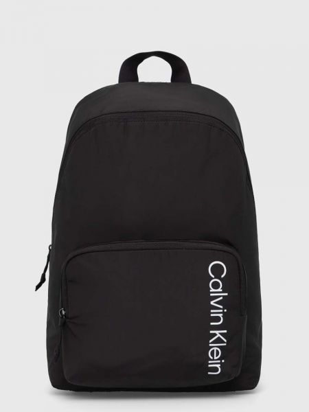 Plecak z nadrukiem Calvin Klein Performance czarny