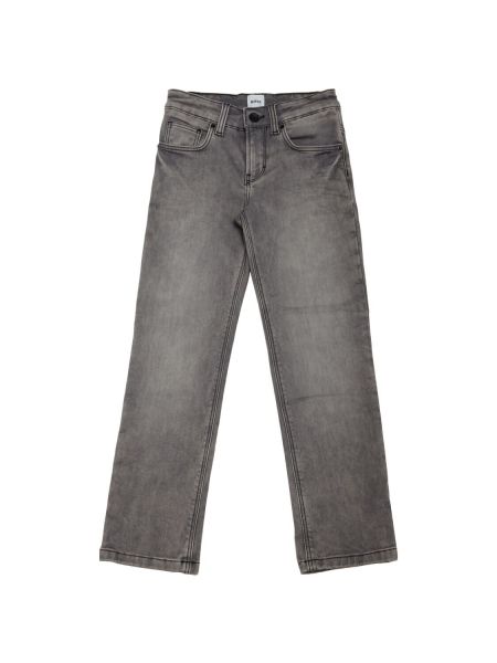 Bomull stretch jeans for gutter Boss grå