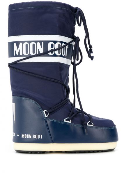 Členkové topánky Moon Boot modrá