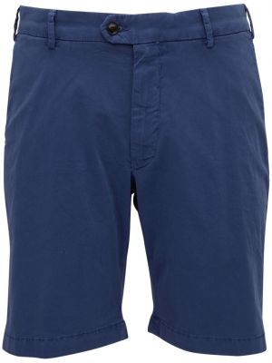 Pantaloni scurți din bumbac Peter Millar albastru