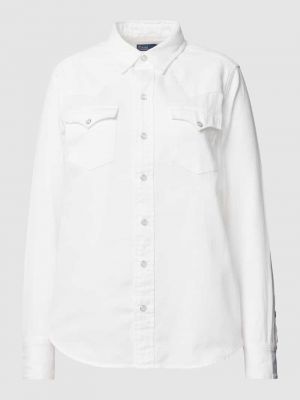 Koszula z długim rękawem Polo Ralph Lauren biała