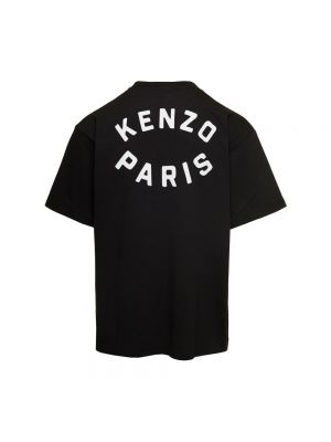 Koszulka z nadrukiem Kenzo czarna