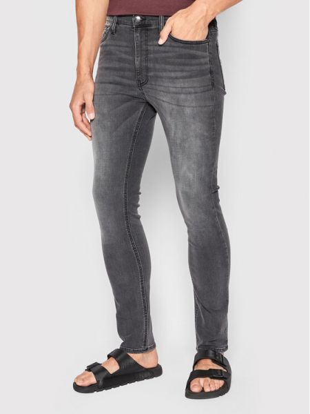 Jeans skinny slim Les Deux gris