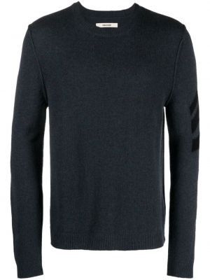 Kašmírový sveter Zadig&voltaire sivá
