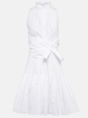 Платье мини Alaïa белое