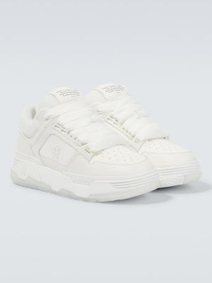 Sneakers di pelle in mesh Amiri bianco