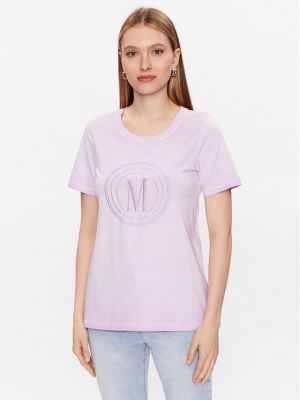 Marškinėliai Marc Aurel violetinė