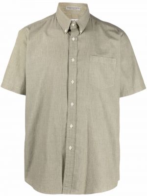 Péřová košile s knoflíky Yves Saint Laurent Pre-owned béžová