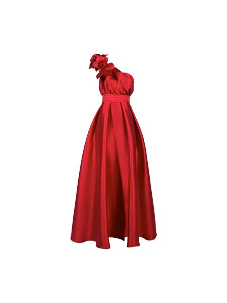 Sukienka długa Doris S czerwona