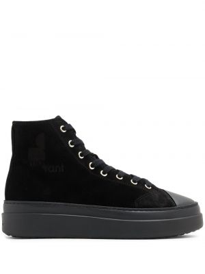 Sneakers con stampa Isabel Marant nero