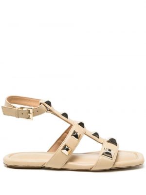 Pigget lær sandaler Twinset