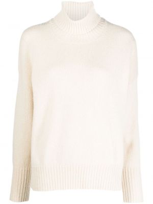 Вълнен пуловер Peserico бяло