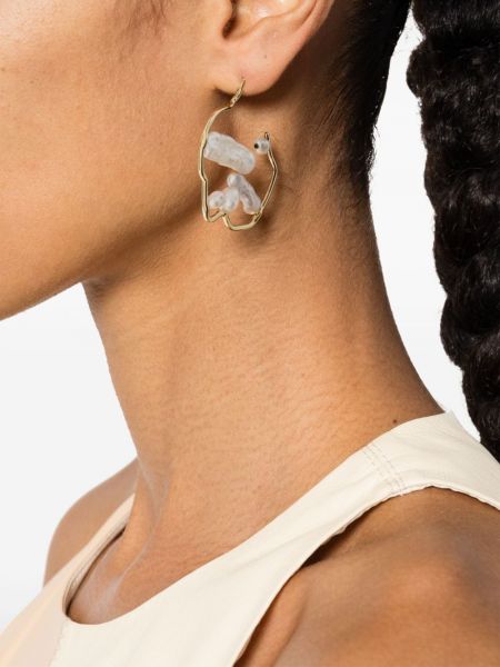 Boucles d'oreilles avec perles à boucle Cult Gaia