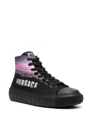 Sneaker Versace schwarz