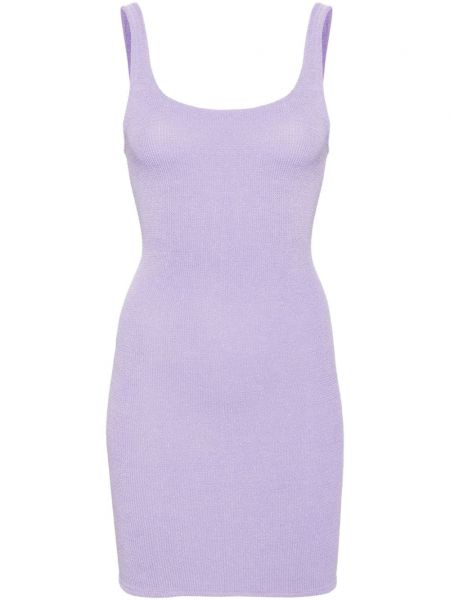 Mini suknele Mc2 Saint Barth violetinė