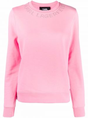 Sweatshirt Karl Lagerfeld rosa