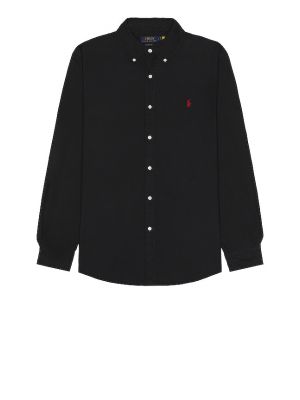 Camicia Polo Ralph Lauren nero