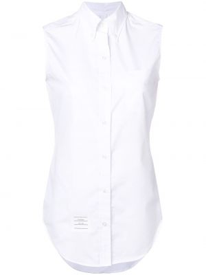 Camisa sin mangas Thom Browne blanco