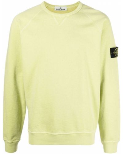 Bomull sweatshirt Stone Island gul