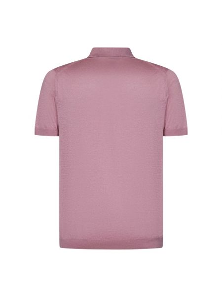 Seiden leinen pullover Low Brand pink