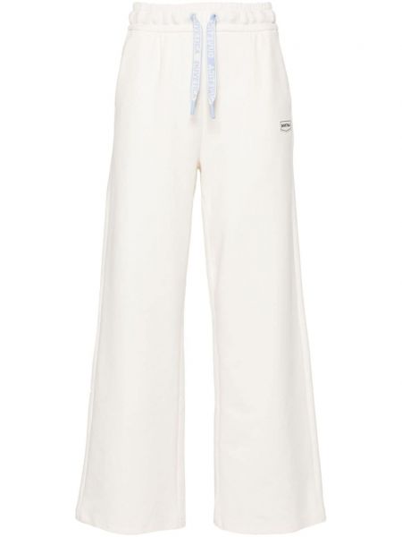 Široké kalhoty Duvetica bílé