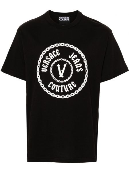 T-shirt Versace Jeans Couture sort