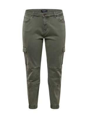 Pantaloni Only Carmakoma verde
