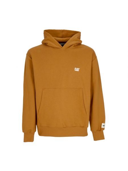 Streetwear hoodie Cat orange
