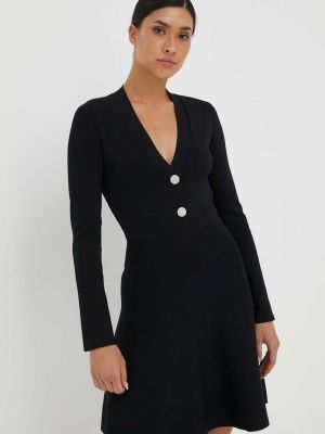 Mini ruha Armani Exchange fekete