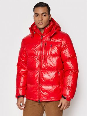 Pernata jakna Polo Ralph Lauren crvena