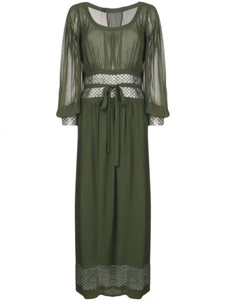 Vestido largo A.n.g.e.l.o. Vintage Cult verde