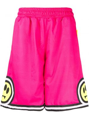 Pantaloni con stampa Barrow rosa