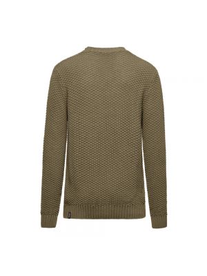 Jersey de lana de algodón de tela jersey Bomboogie verde