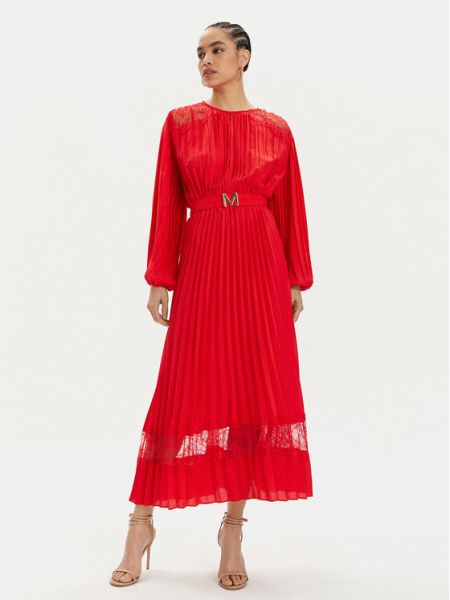 Priliehavé večerné šaty Lola Casademunt By Maite červená