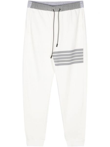 Pantalon de joggings à rayures Pmd blanc