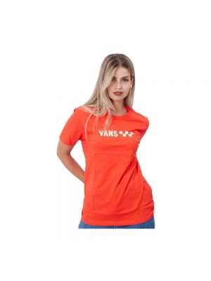 Koszulka Vans pomarańczowa