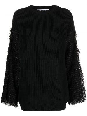 Пуловер Msgm черно