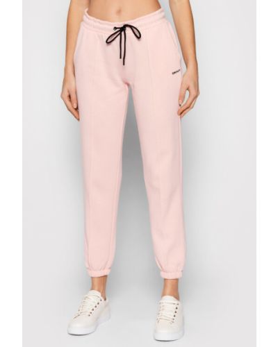 DKNY Sport Pantaloni trening DP1P2743 Roz Regular Fit