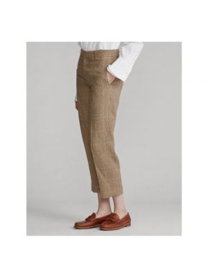 Pantalones de lana de seda Polo Ralph Lauren