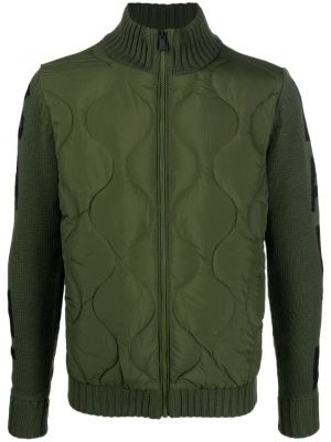 Prošivena pernata jakna Mc2 Saint Barth zelena