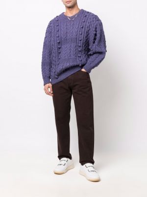 Chunky tipa džemperis Issey Miyake Pre-owned violets