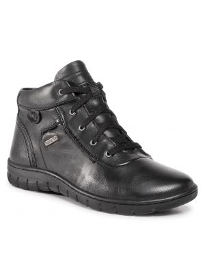 Členkové topánky Josef Seibel čierna