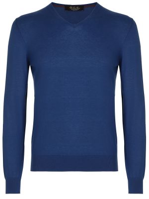 Пуловер Loro Piana синий