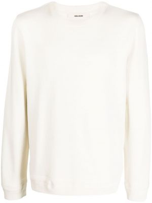 Sweatshirt aus baumwoll mit print Zadig&voltaire weiß