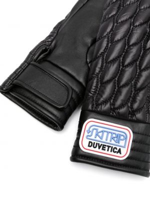 Gesteppter handschuh Duvetica schwarz