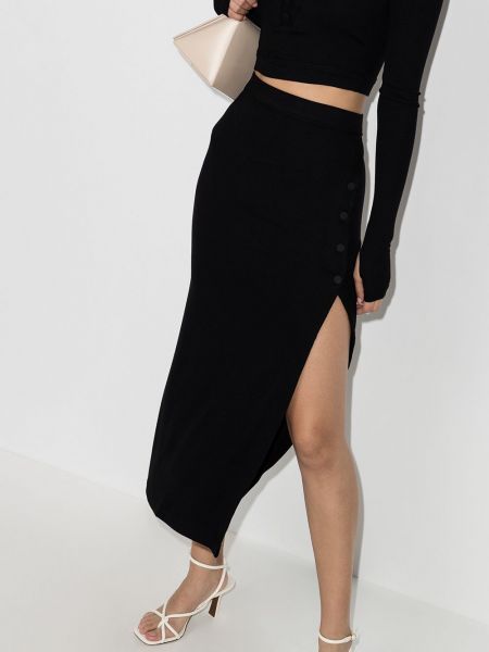Falda de tubo ajustada Alix Nyc negro