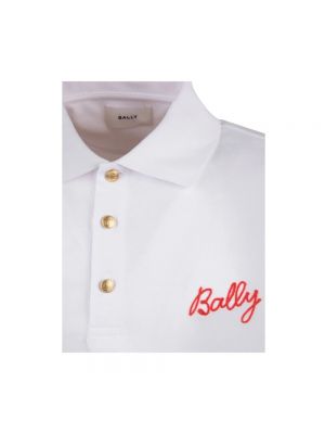 Poloshirt aus baumwoll Bally weiß