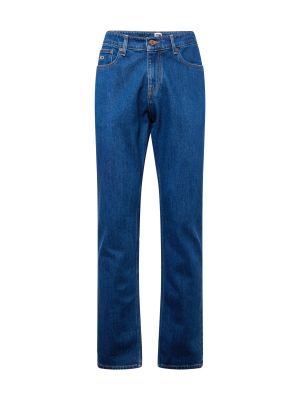 Egyenes szárú farmernadrág Tommy Jeans kék