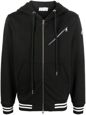 Zip hettegenser Moncler svart