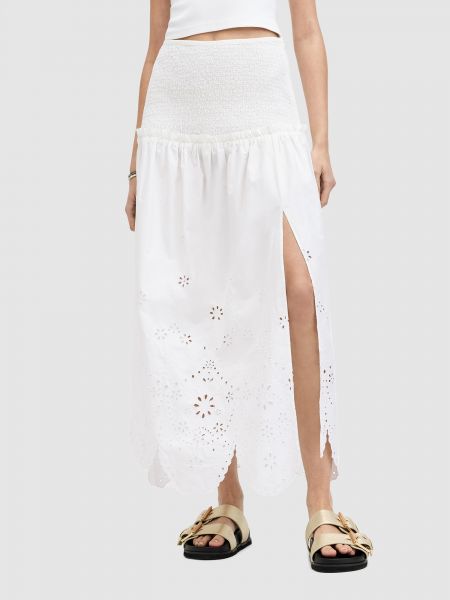 Suknja Allsaints bijela